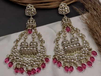 Razza Chandbali (Rani Pink)