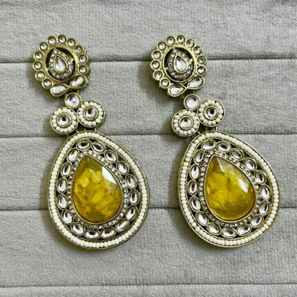 Sadyaa Earrings (Yellow)