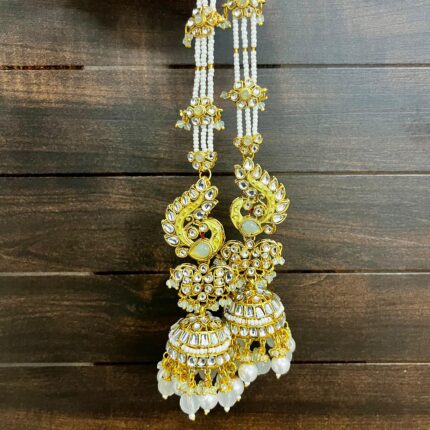 Rishika Earrings (White)