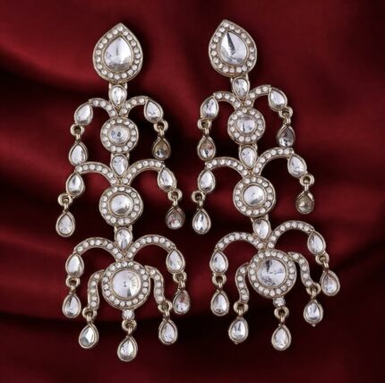 Janvi Earrings (White)