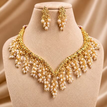 Naviksha Designer Drop Necklace