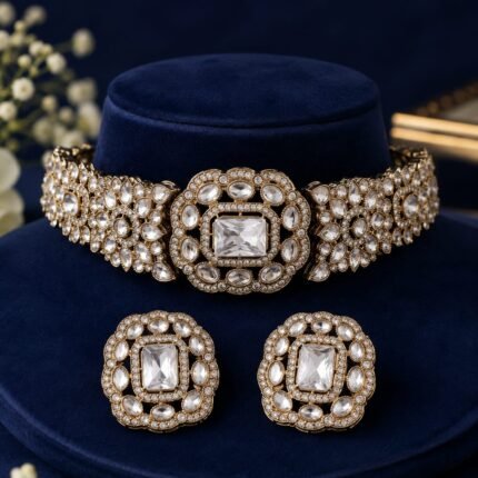 Gunveen Choker Set (White)